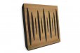 Elite Sound Acoustics Panel 70mm Foam Absorption Diffuser Pulsar Oak