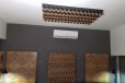 Elite Sound Acoustics Diffuser Panel 120mm Foam Laminate Cherry