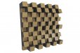 Elite Sound Acoustics Diffuser Panel 120mm Foam Laminate Oak