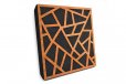 Elite Sound Acoustics Panel 70mm Foam For Home Theaters Skyros Cherry