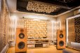 Elite Sound Acoustics Panel 50mm Foam Absorption Diffuser Skyros Oak