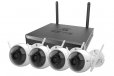 EZVIZ Wireless Security Kit 8 Channels Wi-Fi NVR w/ 4 Outdoor Cameras