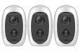 EZVIZ W2D Base Station + C3A 3 Pack Outdoor Full HD Security Camera