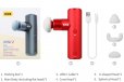 Feiyu KiCA Mini 2 Compact Massage Gun - Red