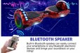 Funado Smart-S W1 Hoverboard - Flame Style