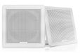 Fusion FM-F77SW 7.7" 200W White Square Grille Flush Mount Speakers
