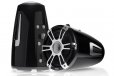 Fusion SG-FT88SPC 8.8" Wake Tower Chrome Black Marine Speakers