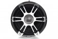 Fusion SG-FT88SPC 8.8" Wake Tower Chrome Black Marine Speakers