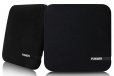 Fusion SM-F65CB 6.5" 100W Shallow Mount Speakers Square Black Grilles