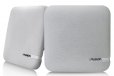 Fusion SM-F65CW 6.5" 100W Shallow Mount Speakers Square White Grilles