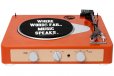Gadhouse Brad MKII Record Player - Tangerine