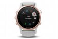 Garmin Fenix 5S GPS Sport Watch Sapphire Rose Gold w/ White Band