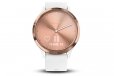 Garmin Vivomove HR Sport Smartwatch Rose Gold White Small Medium
