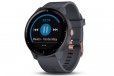 Garmin Vivoactive 3 Music GPS Watch Granite blue w/ Rose Gold