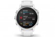 Garmin Fenix 6S GPS Watch Multisport White w/ White Band 010-02159-00