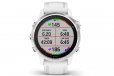 Garmin Fenix 6S GPS Watch Multisport White w/ White Band 010-02159-00