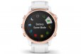 Garmin Fenix 6S Pro Smart Watch Rose Gold w/ White Band 010-02159-12