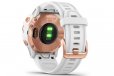 Garmin Fenix 6S Pro Smart Watch Rose Gold w/ White Band 010-02159-12