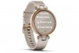 Garmin Lily Sport Rose Gold w/ Silicone Fitness Watch 010-02384-01