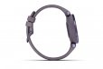 Garmin Lily Sport Midnight Orchid w/ Silicone Smart Watch 010-02384-02