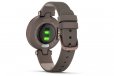 Garmin Lily Classic Dark Bronze w/ Leather Fitness Watch 010-02384-A0