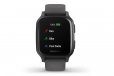Garmin Venu Sq Fitness Watch Shadow Gray w/ Slate Bezel 010-02427-10