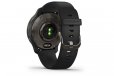 Garmin Venu 2 Plus Slate Stainless Steel Bezel, Black Case