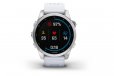 Garmin Fenix 7S Stainless Steel w/ Whitestone 010-02539-03