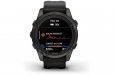 Garmin Fenix 7S Pro Sapphire Solar Carbon Gray DLC Titanium Black Band