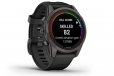 Garmin Fenix 7S Pro Sapphire Solar Carbon Gray DLC Titanium Black Band