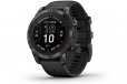 Garmin Fenix 7 Pro Sapphire Solar Carbon Gray DLC Titanium, Black Band