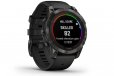 Garmin Fenix 7 Pro Sapphire Solar Carbon Gray DLC Titanium, Black Band