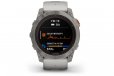 Garmin Fenix 7X Pro Sapphire Solar Titanium Fog Gray/Ember Orange Band