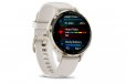 Garmin Venu 3S Gold Stainless Steel, Ivory Case - 010-02785-04