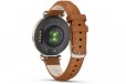 Garmin Lily 2 Smartwatch, Cream Gold w Leather Band 010-02839-02