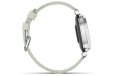 Garmin Lily 2 Smartwatch, Silver w Sage Grey Fabric Band 010-02839-15