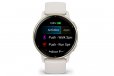Garmin Vivoactive 5 Smart Watch, Ivory & Cream Gold 010-02862-11