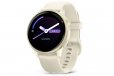 Garmin Vivoactive 6 GPS Fitness Smartwatch - Lunar Gold with Bone Band