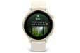 Garmin Vivoactive 6 GPS Fitness Smartwatch - Lunar Gold with Bone Band