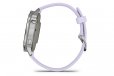 Garmin Venu 4 - 41 mm - Silver w/ Periwinkle Band (010-03013-01)