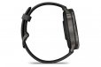 Garmin Venu 4 - 45 mm - Slate w/ Black Silicone Band (010-03014-00)