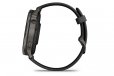 Garmin Venu 4 - 45 mm - Slate w/ Black Silicone Band (010-03014-00)