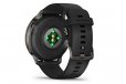 Garmin Venu 4 - 45 mm - Slate w/ Black Silicone Band (010-03014-00)