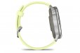 Garmin Venu 4 - 45 mm - Silver w/ Citron Silicone Band (010-03014-02)