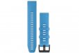 Garmin QuickFit 22 - Cyan Blue Silicone Band 010-12740-03