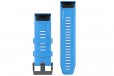 Garmin QuickFit 26 - Cyan Blue Silicone Band 010-12741-02