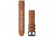 Garmin QuickFit 22 - Chestnut Leather Band 010-12863-05