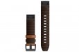 Garmin QuickFit 22 - Chestnut Leather Band 010-12863-05