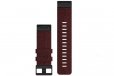 Garmin QuickFit 26 - Heathered Red Nylon Band 010-12864-06