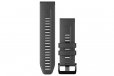 Garmin QuickFit 26 - Graphite Silicone Band - 010-13117-01
